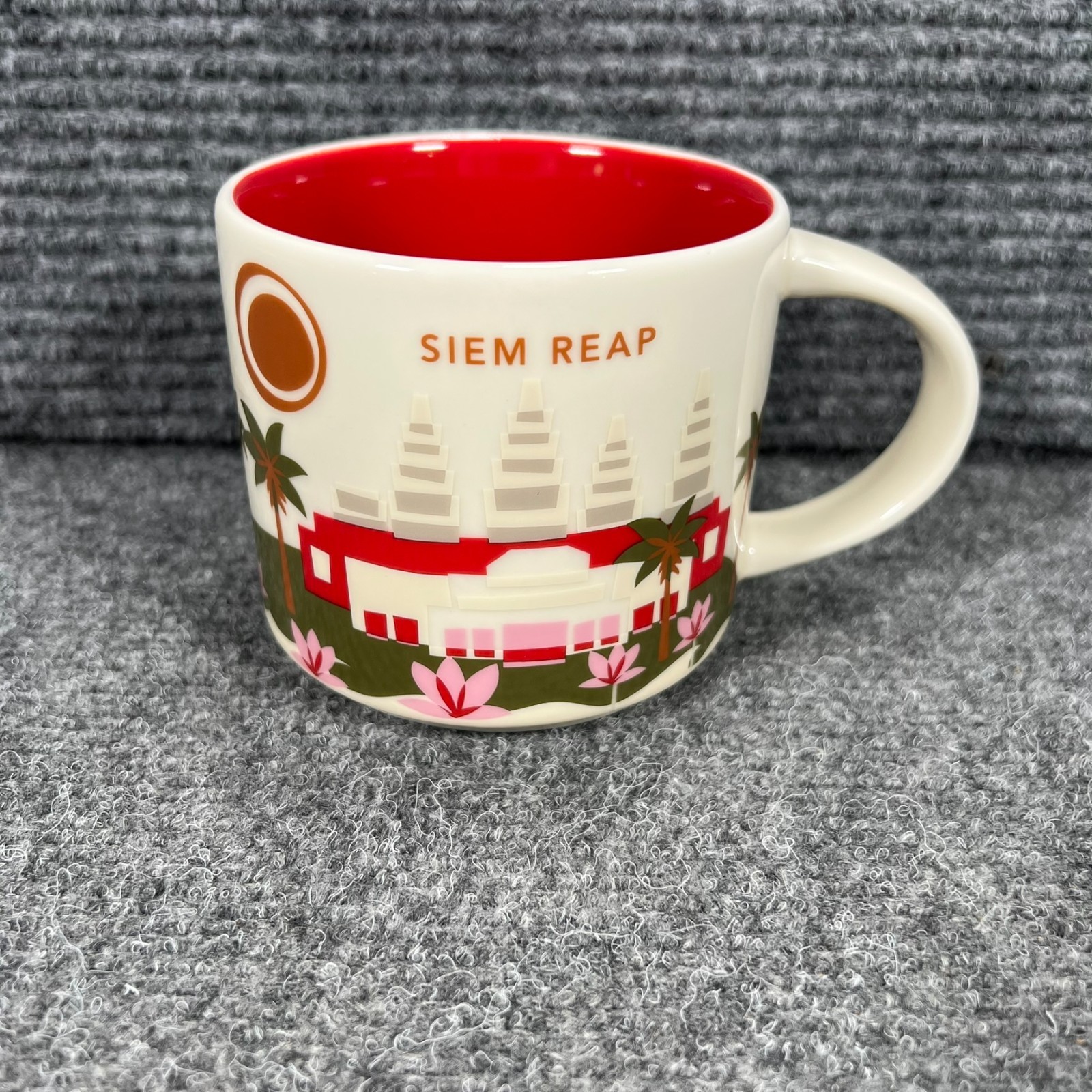 Starbucks Siem Reap Cambodia You Are Here 14 Oz Mug Excellent Condition