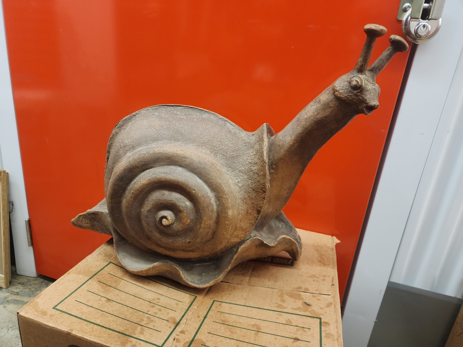 Vtg Paul Bellardo Austin Ceramic Snail Vtg Paul Bellardo Austin Ceramic Snail