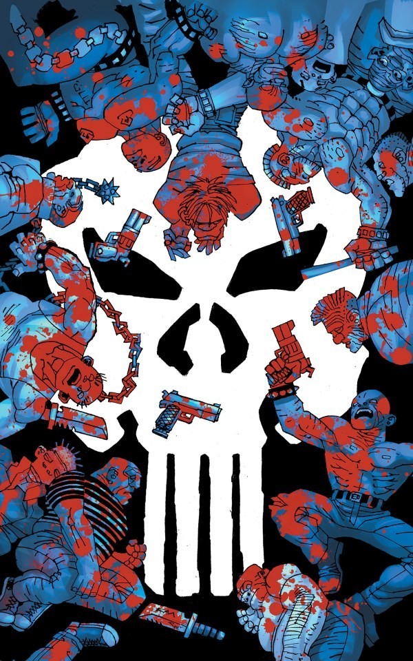 PUNISHER RED BAND #1 - FRANK MILLER VIRGIN VARIANT RATIO 1:100