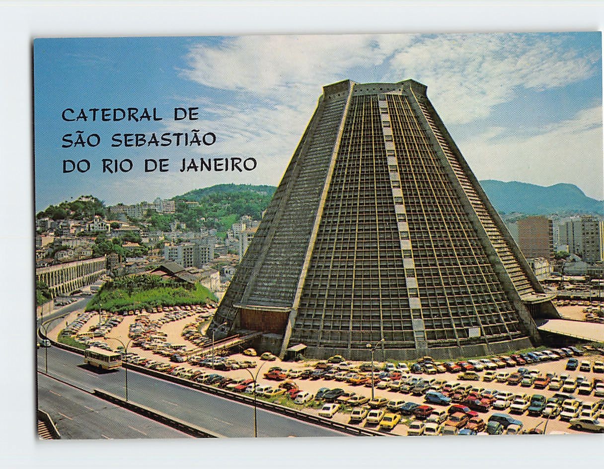 Postcard The Rio de Janeiro Cathedral Rio de Janeiro Brazil