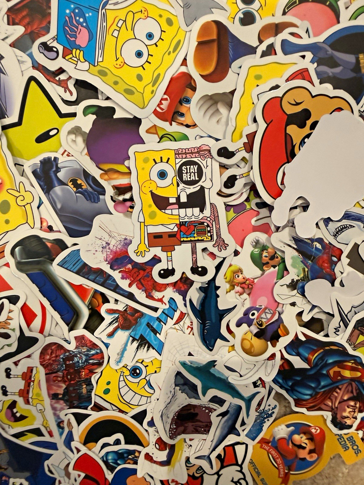 (4 pack) random sticker lot (4 pack) random sticker lot