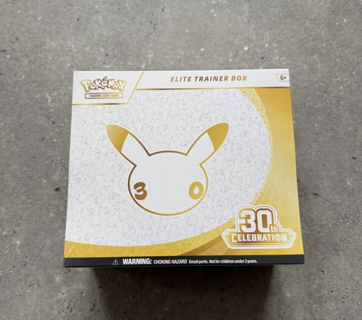 Pokémon TCG 30th Anniversary Celebration Elite Trainer Box (ETB) – Sealed