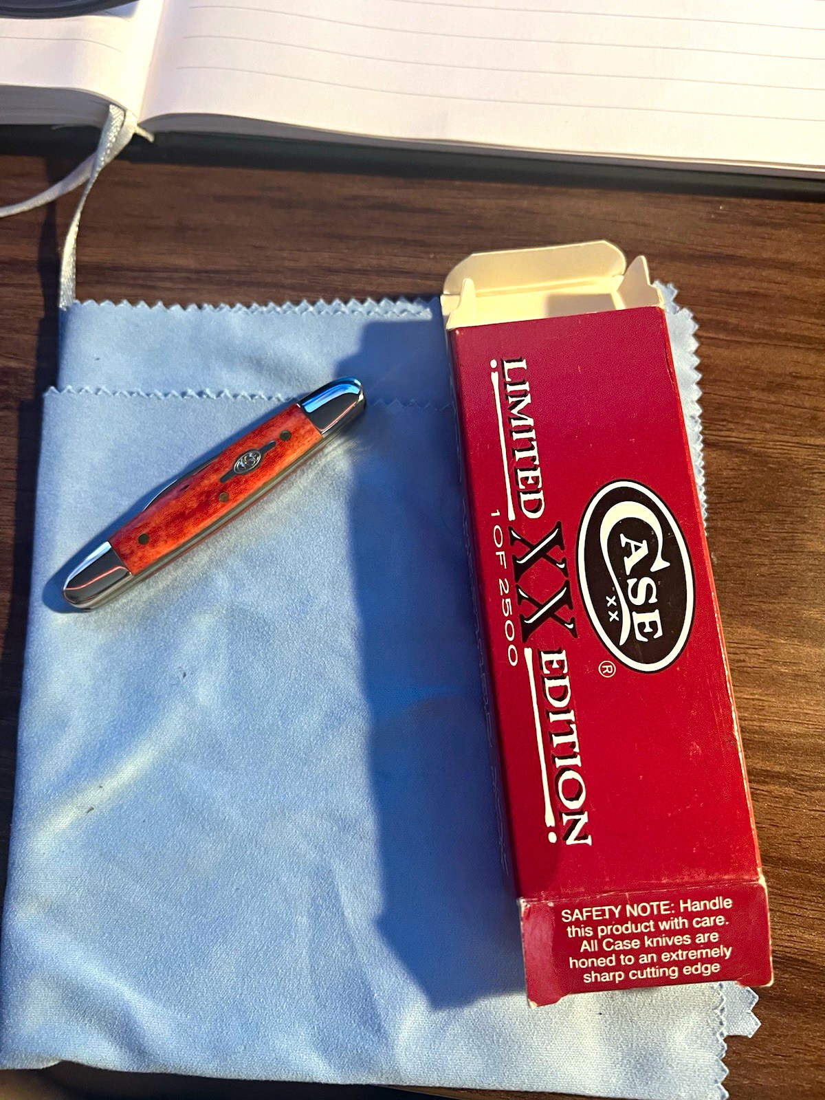 Case XX Limited XX Edition Top 2500 (2000) 2-Blade Slipjoint Pen Knife