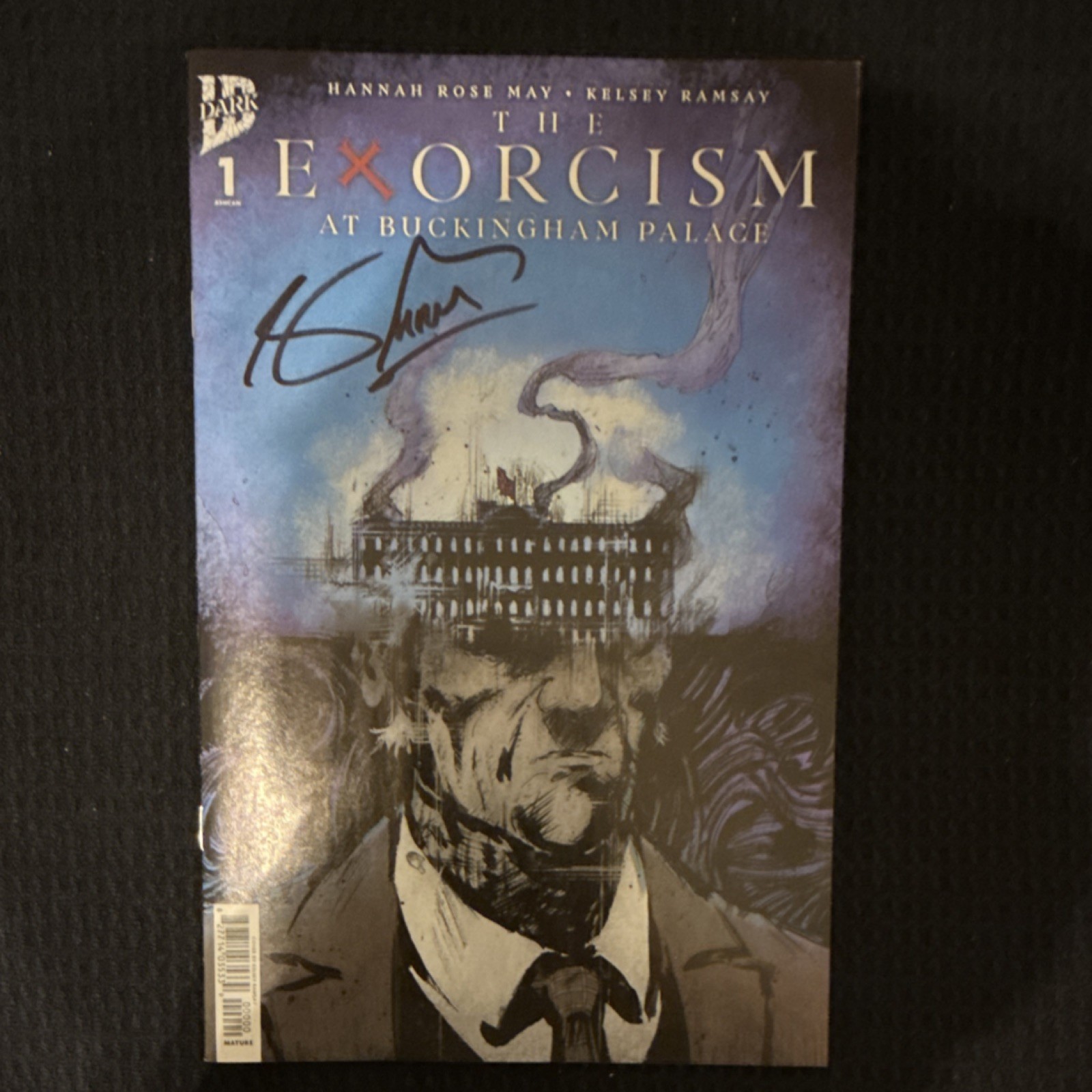 The Exorcism at Buckingham Palace ASHKAN Signed by Hannah Rose May NM - RARE