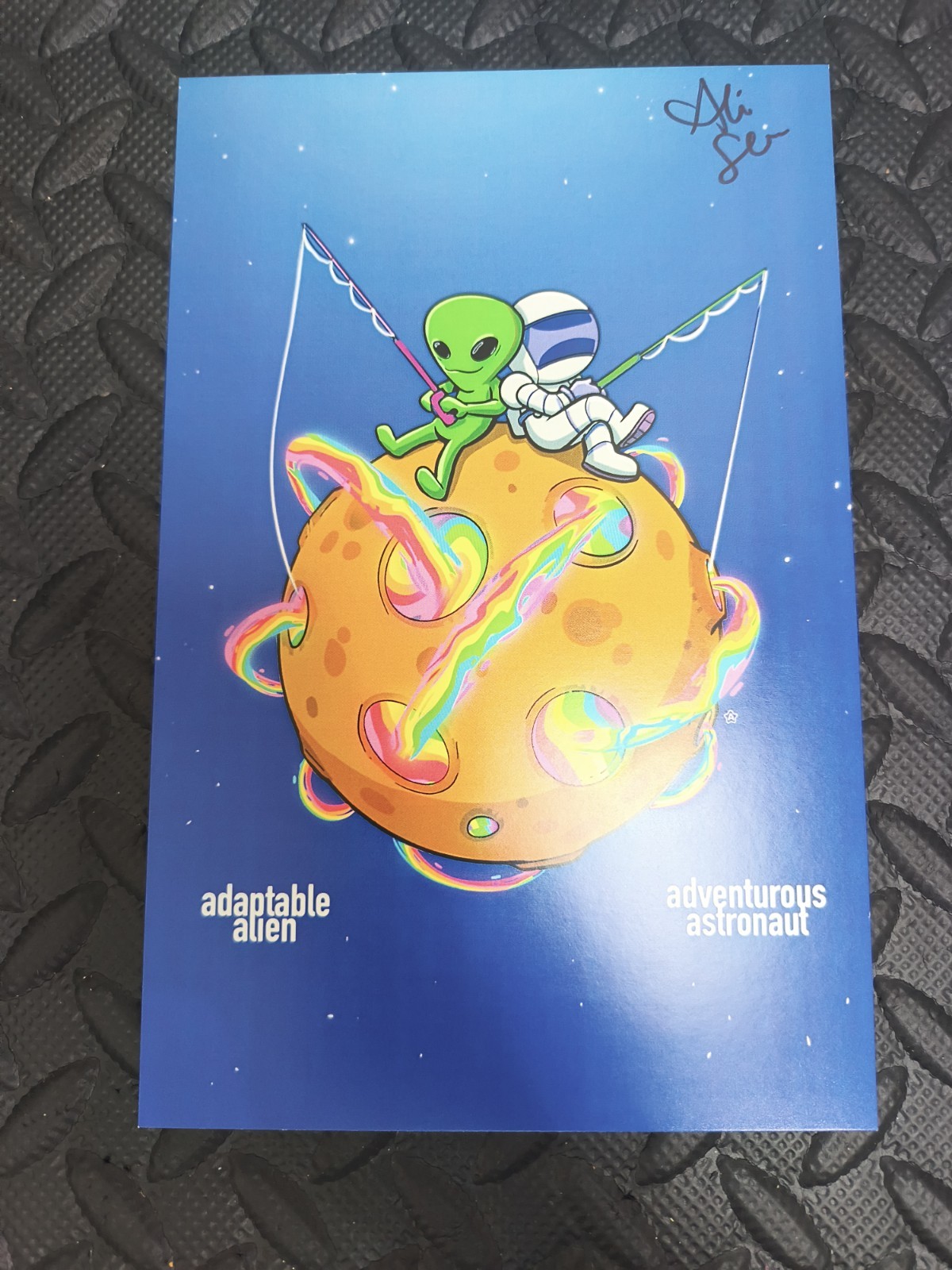 VeeFriends Comic 11 Print Adaptable Alien Adventurous Astro Signed By Ali Castro