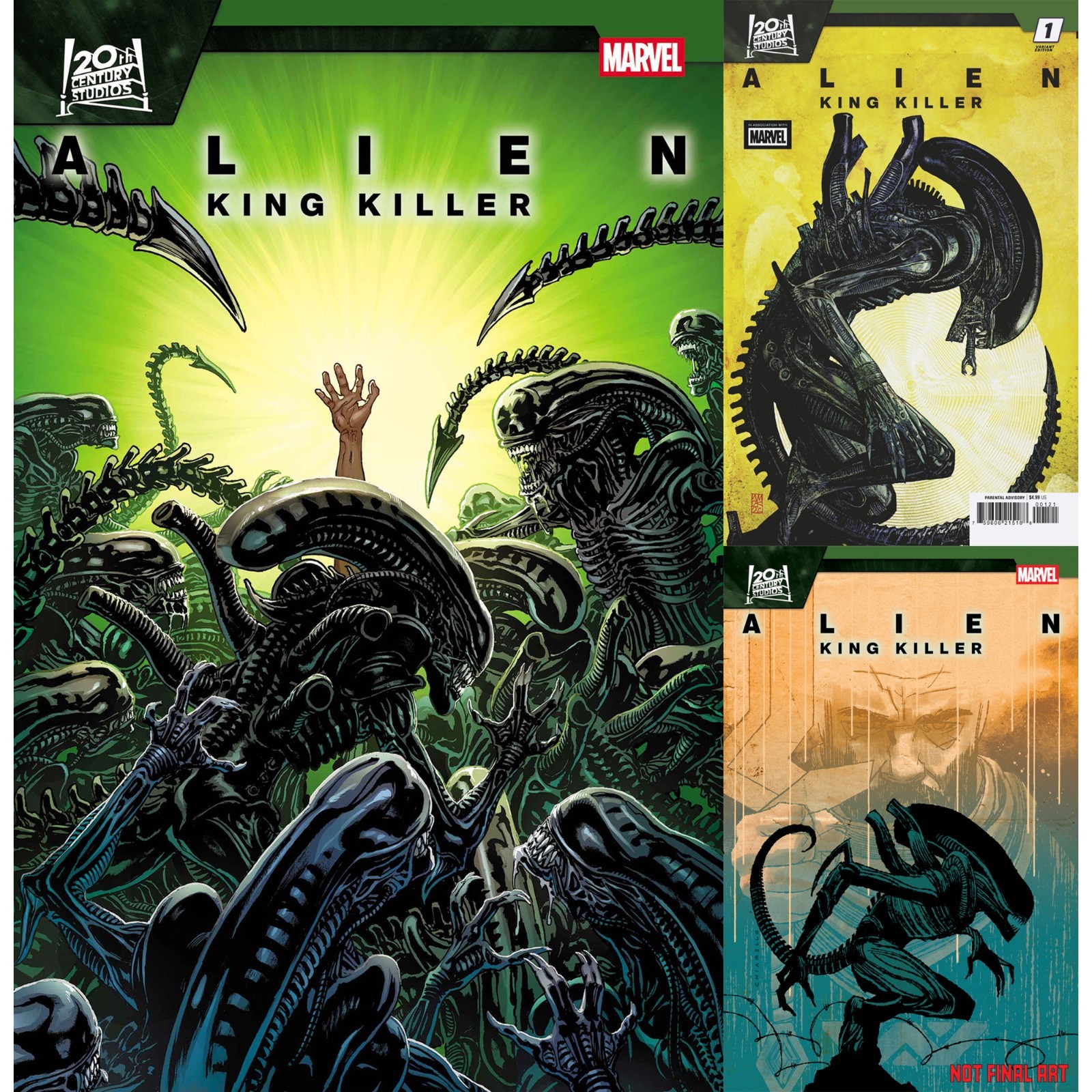 Alien: King Killer (2026) #1 2 3 4 5 Marvel Comics COVER SELECT
