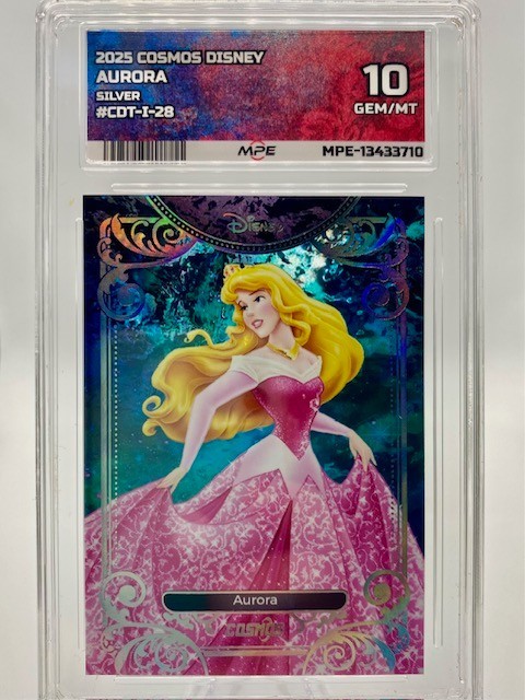 2025 Disney Cosmos Silver Aurora MPE Gem Mint 10