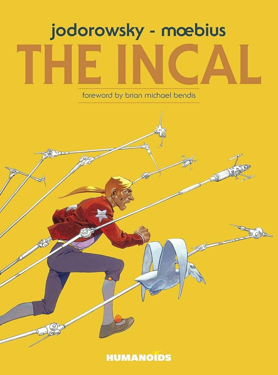 == THE INCAL-JORDOROWSKY-MOEBIUS,HUMANOIDS COMIC BOOK,HARDCOVER