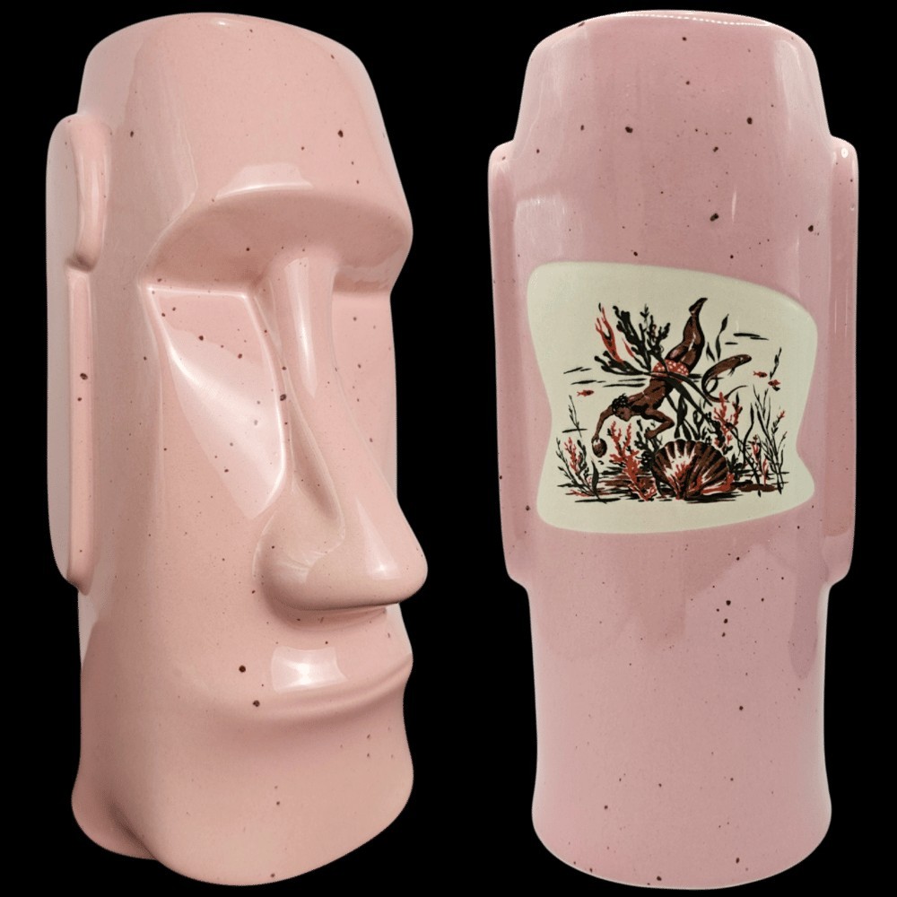Deep Sea Diver Vintage Aloha Shirt Tribute Tiki Mug Katiki Kustoms
