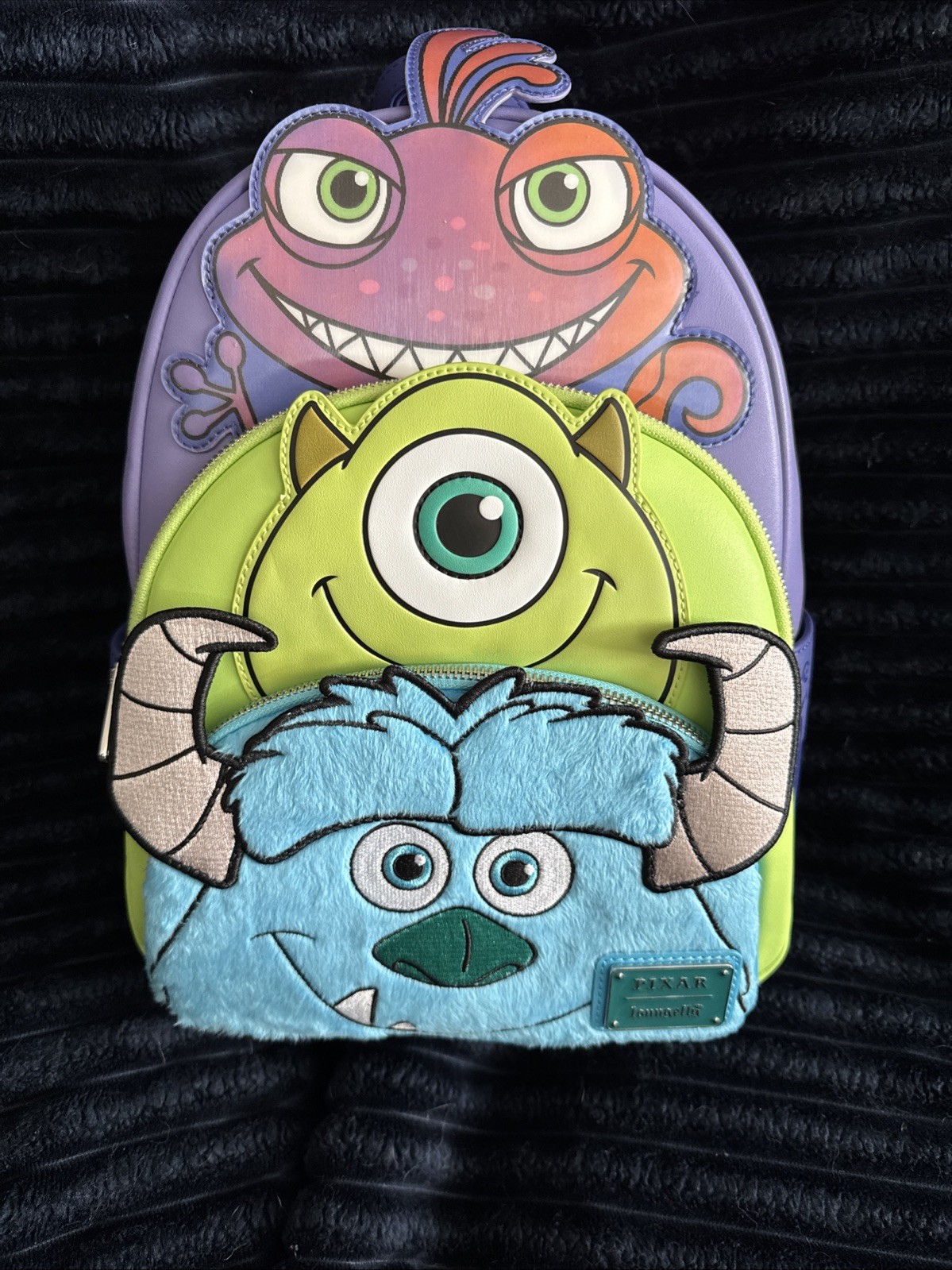 Loungefly Disney Monsters, Inc. Mini Backpack Multicolor