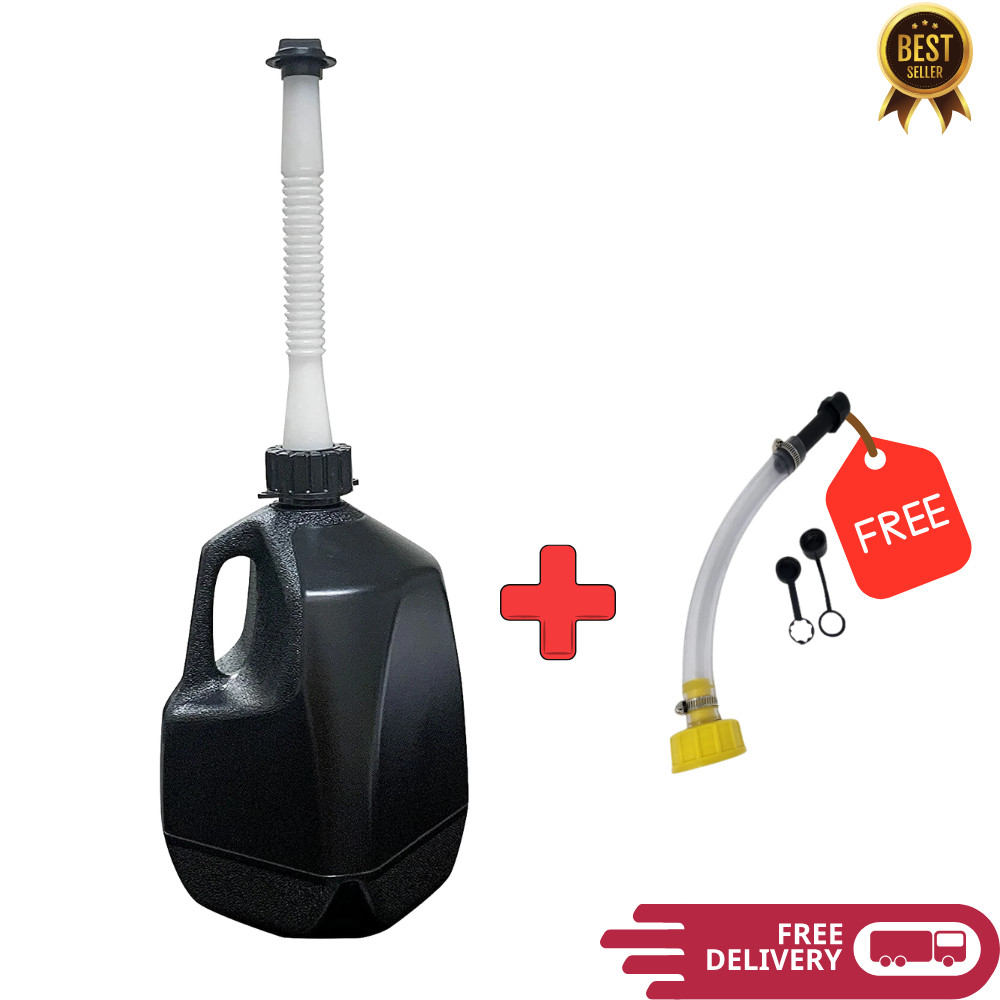 KP Durable 1 Gallon Utility Can -  with Free Spout Replacement Kit