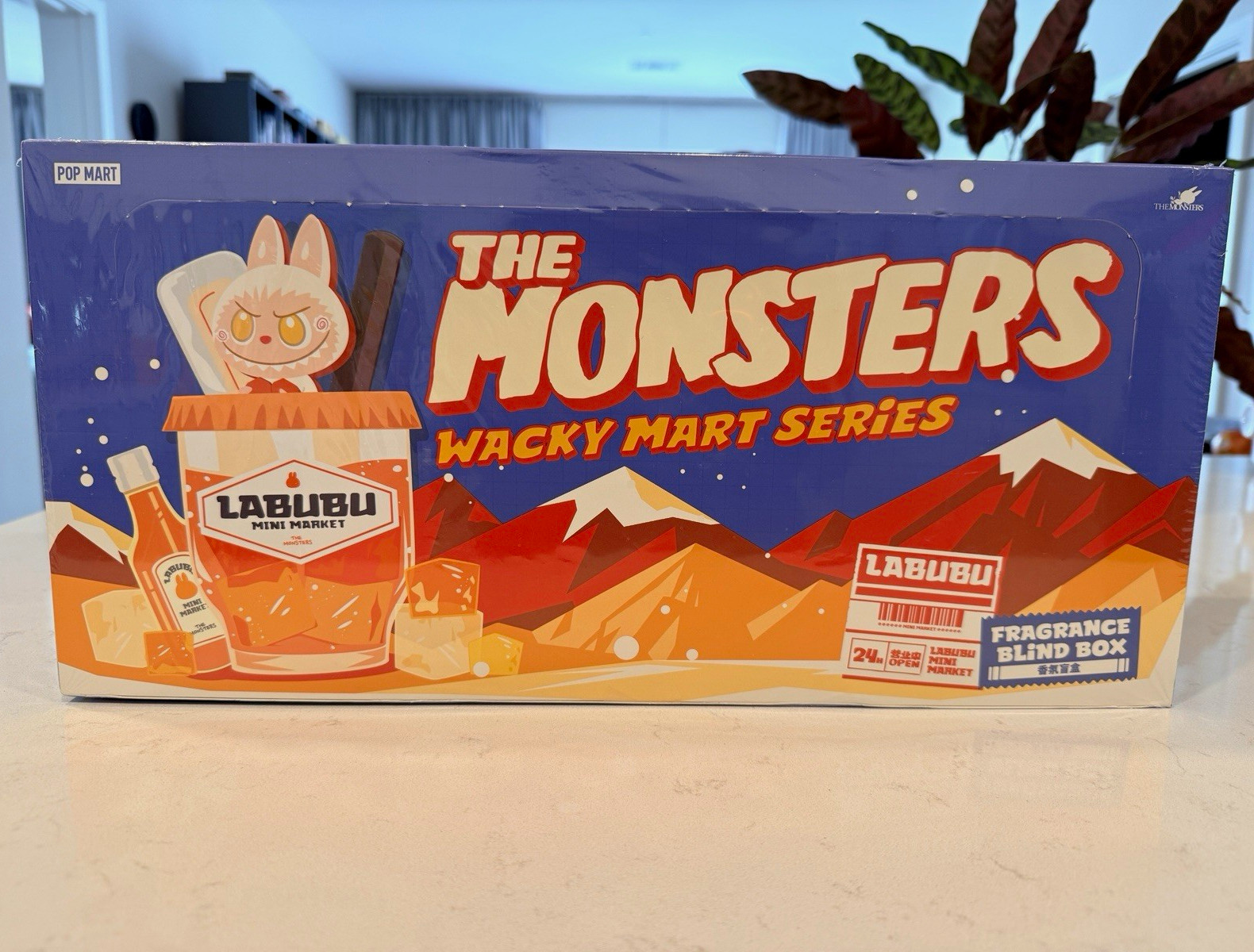 POP MART LABUBU THE MONSTERS Wacky Mart Fragrance Blind Box Sealed Case