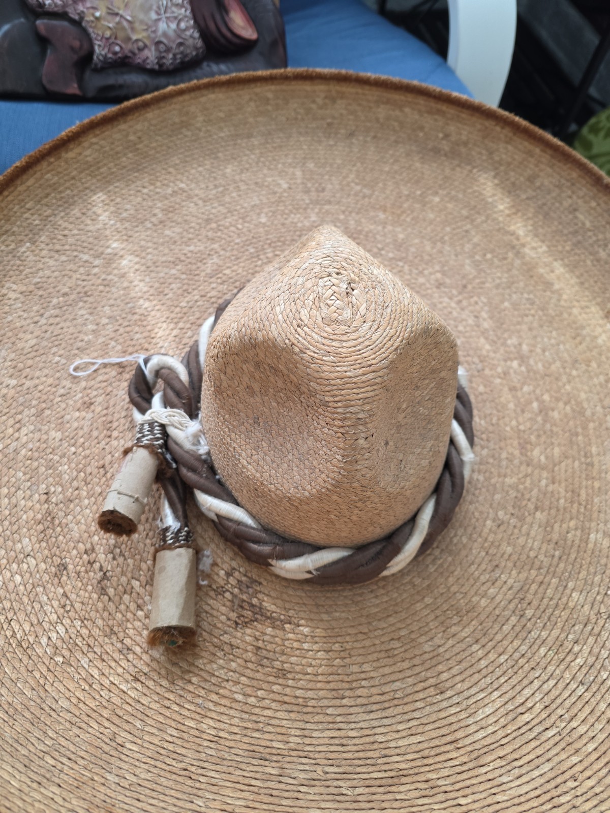 Vintage authentic Mexican Sombrero Hat 23\
