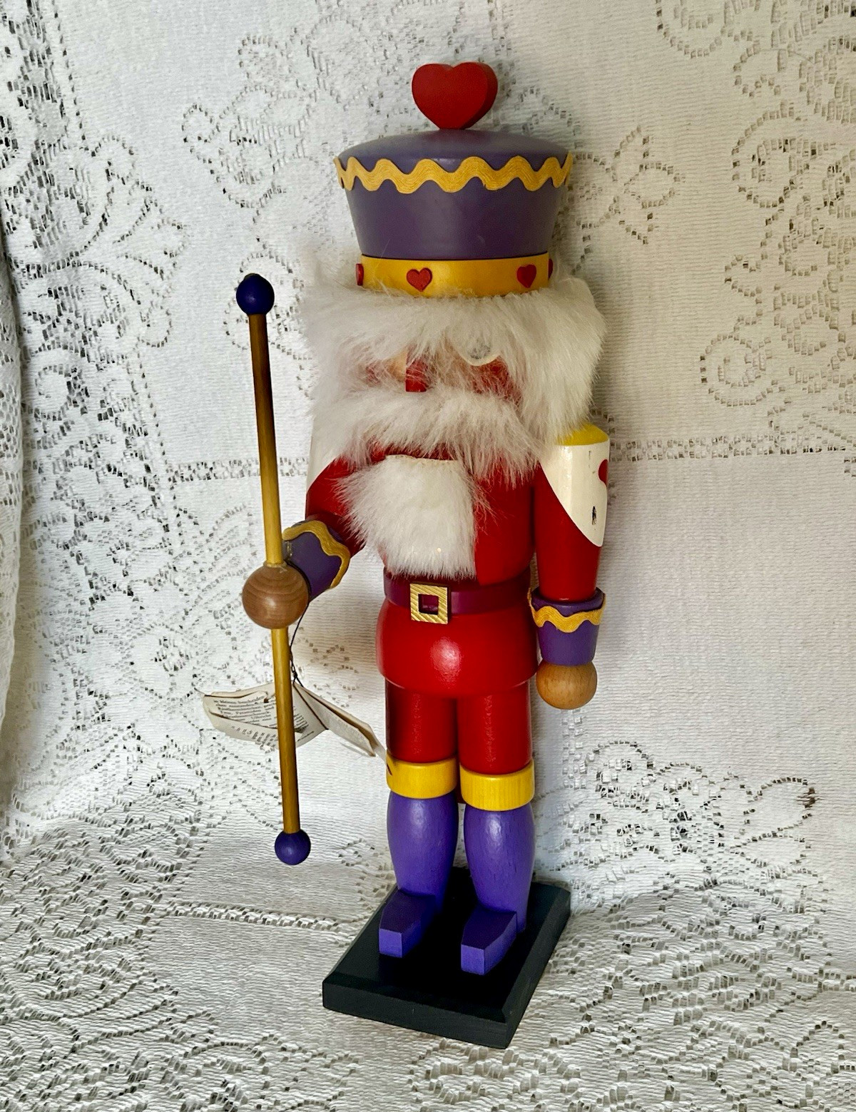 Nutcracker Holzkunst Christian Ulbricht Wooden King of Hearts