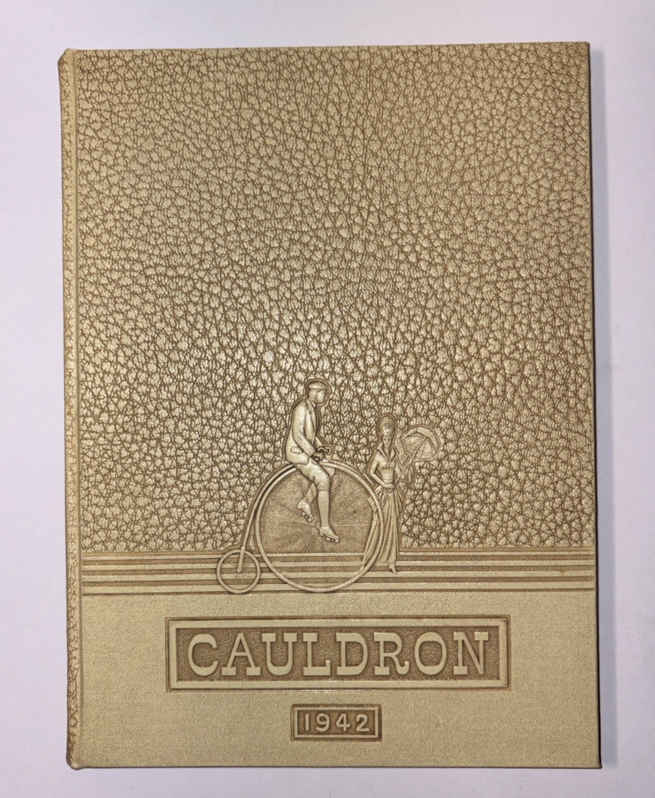 Huntington High School Yearbook 1942 “The Cauldron” Clean Copy
