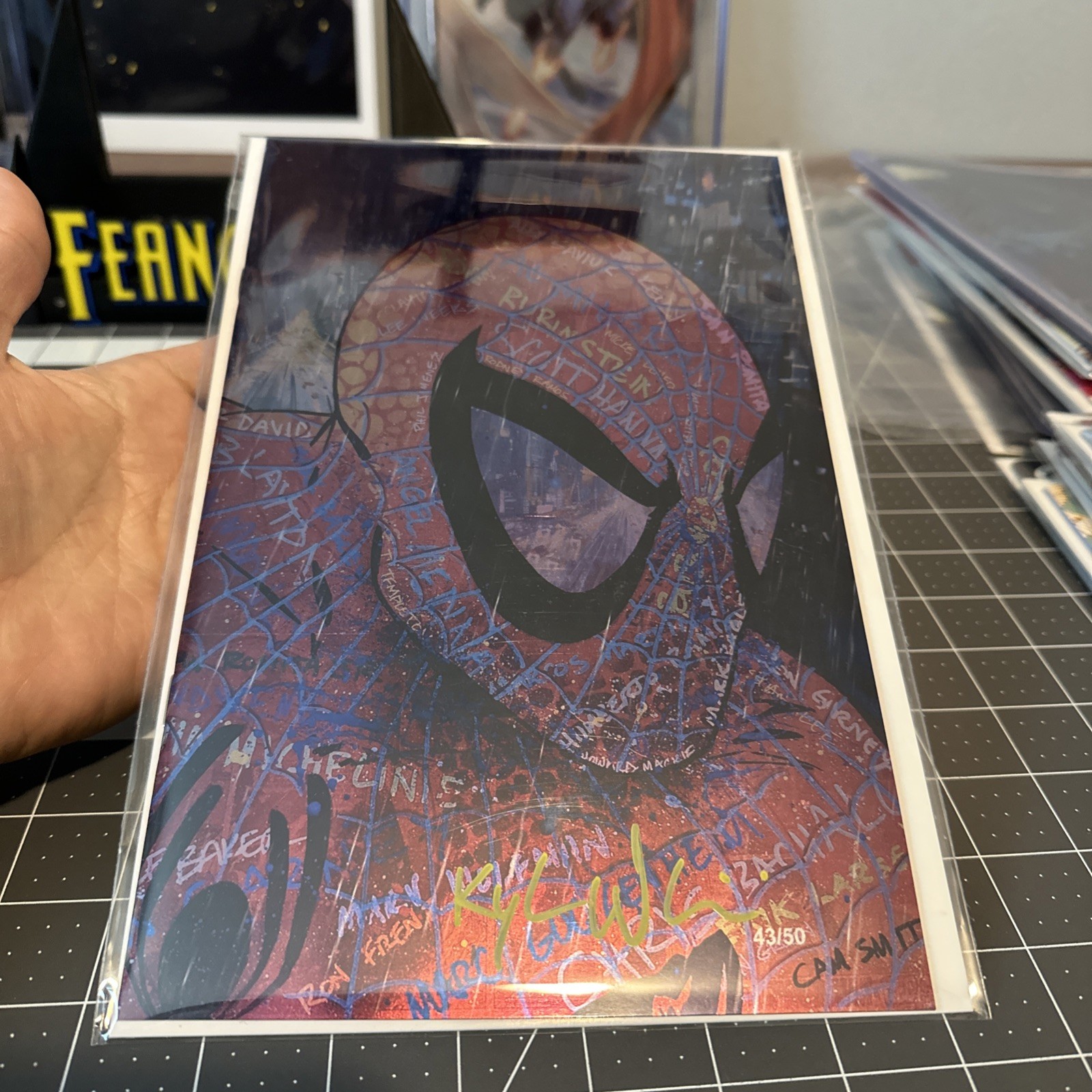 DORK GRAFFITI KYLE WILLIS REDUX CITY SIGNED NM W/COA 43/50 🔥FOIL