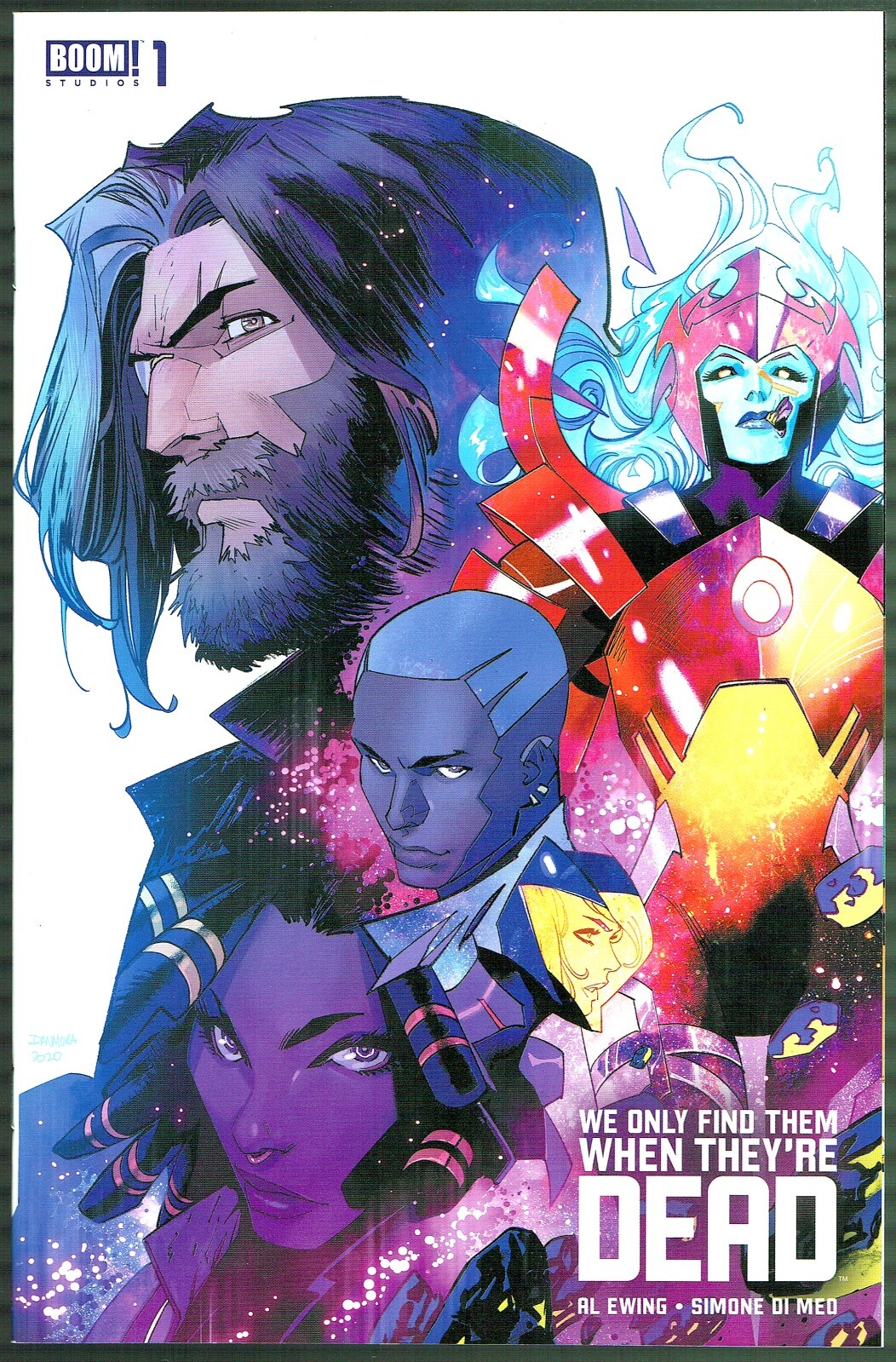 We Only Find Them When They\'re Dead #1 2nd Print Boom Studios Al Ewing