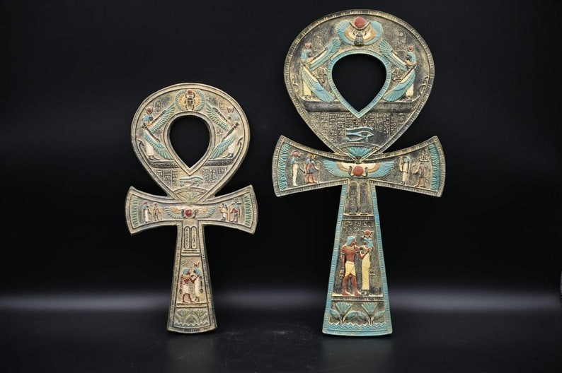 Stone Ankh Ancient Egyptian Key of Life Replica