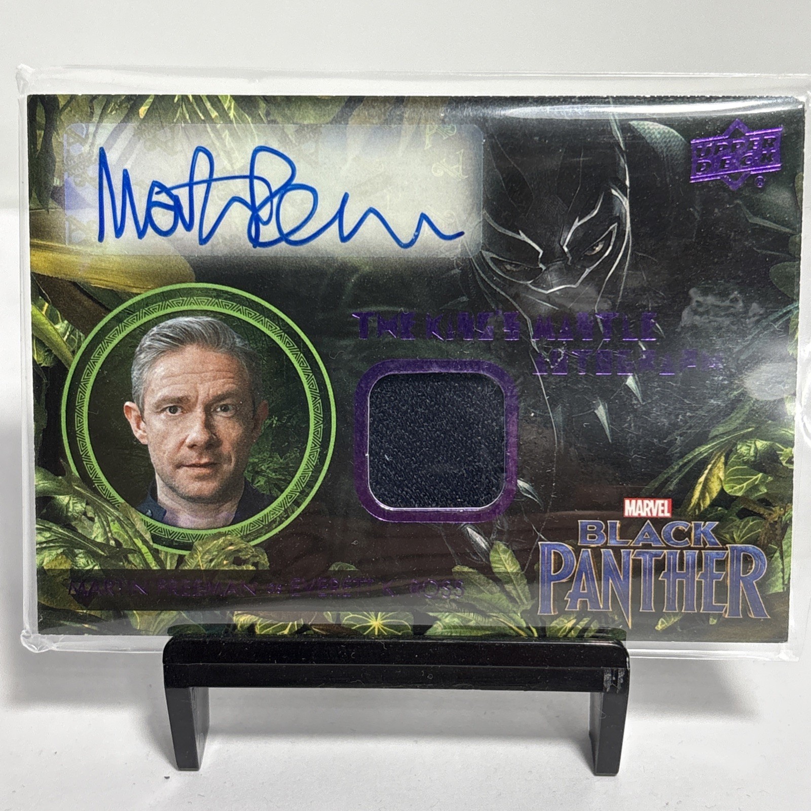 2018 Marvel Black Panther King’s Mantle Autograph KMA-MF Martin Freeman as Ross
