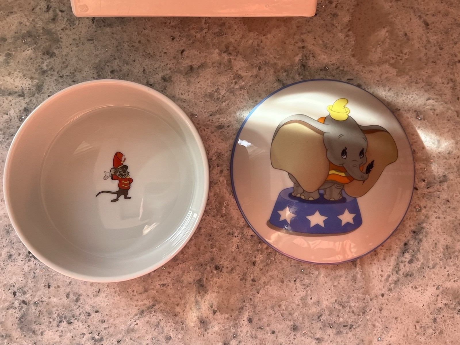 Rare 1996 Disney Dumbo 55th Anniversary Artoria Limoges Porcelain Trinket Box