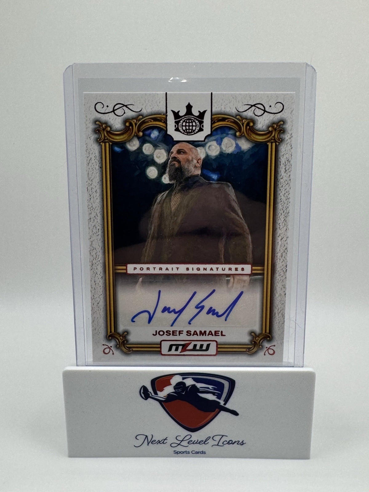 2026 Panini Ring Royalty MLW Portrait Signatures Josef Samael Auto #69/79 PS-JSM