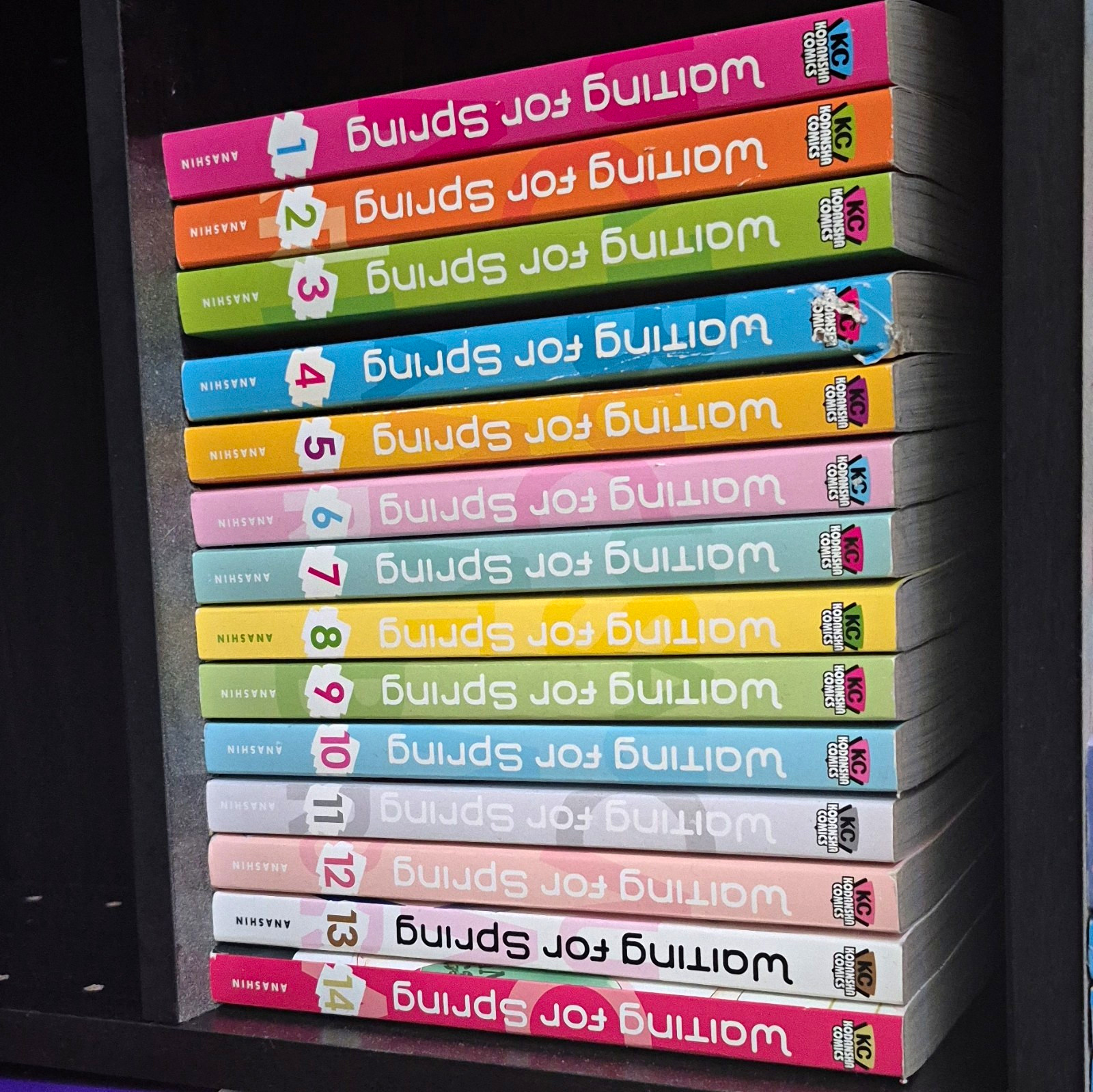 Waiting for Spring Manga Vol 1-14 Lot TPB Set by Anashin Kodansha Comics