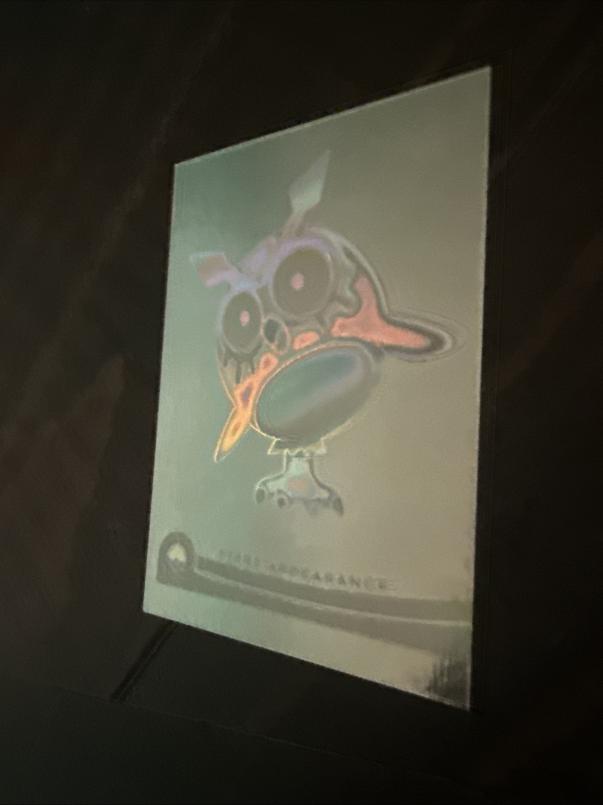 Topps Pokémon The Movie 2000 First Appearance Hologram #6/6 HOOT HOOT
