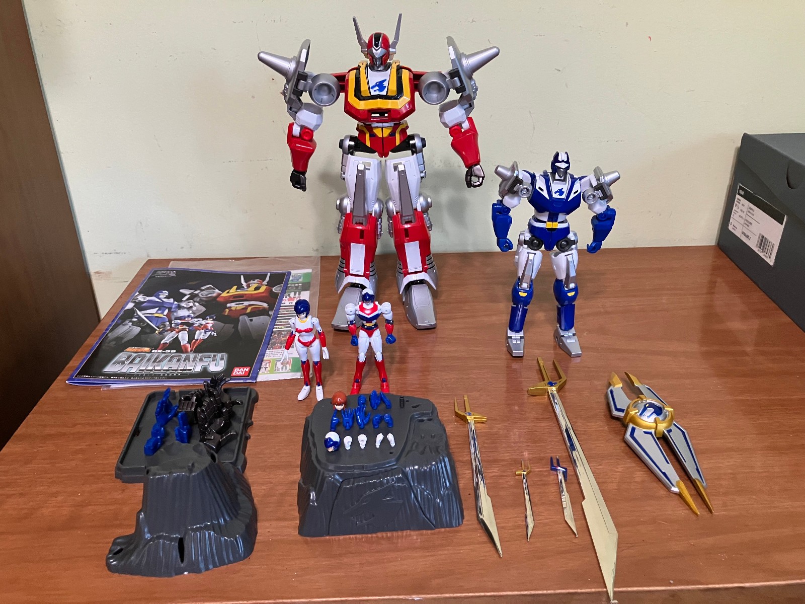 Bandai Soul of Chogokin GX-39 Baikanfu die-cast Bandai 99% complete U.S. seller