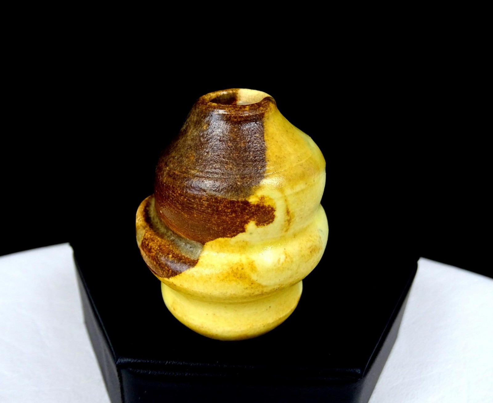 FAYE BAKER SIGNED FAYEZART NORTHWEST STUDIO ART POTTERY MINIATURE 2\