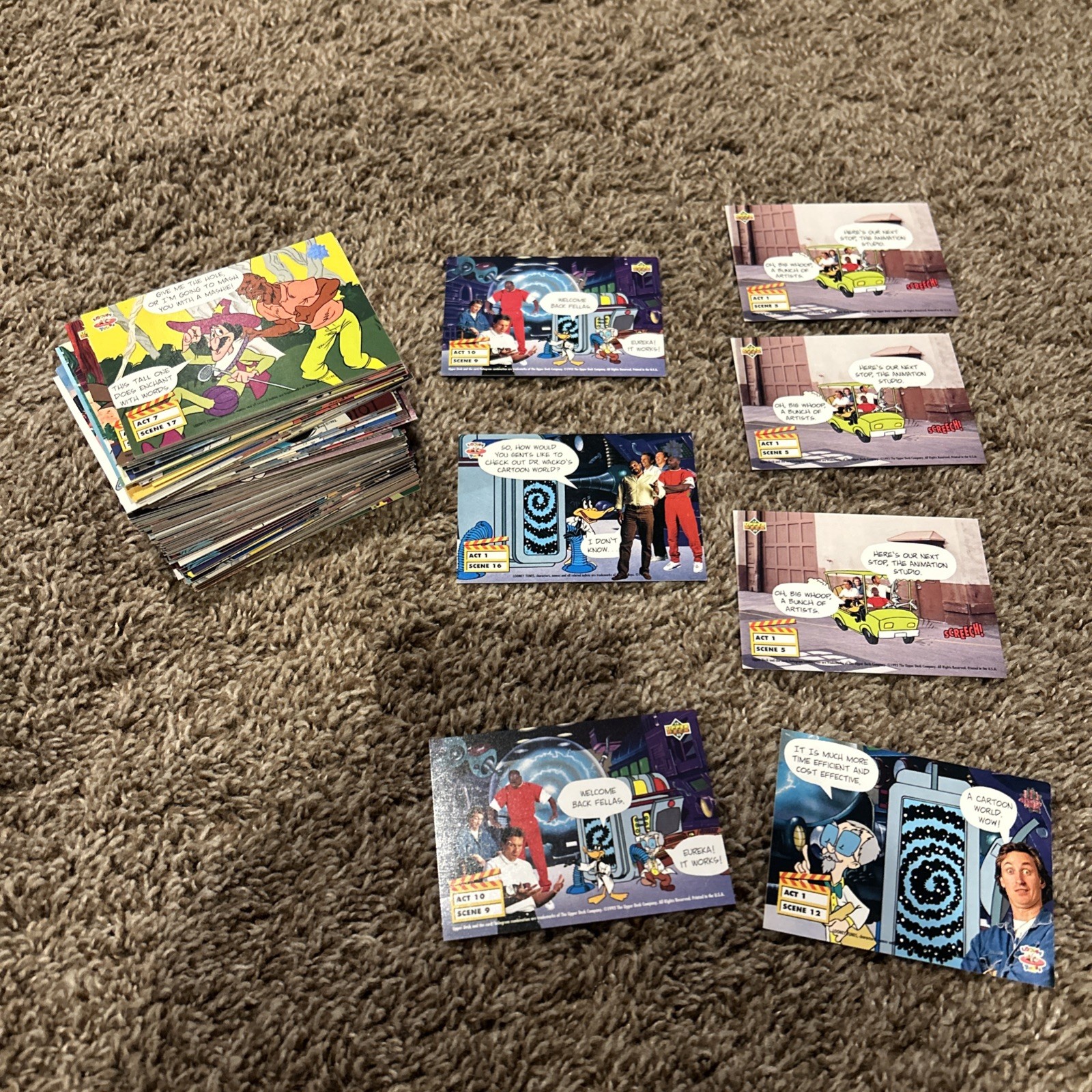 1993 Upper Deck Looney Tunes-Michael Jordan/Gretzky (Lot Of 160)-52 have MJ’s🔥