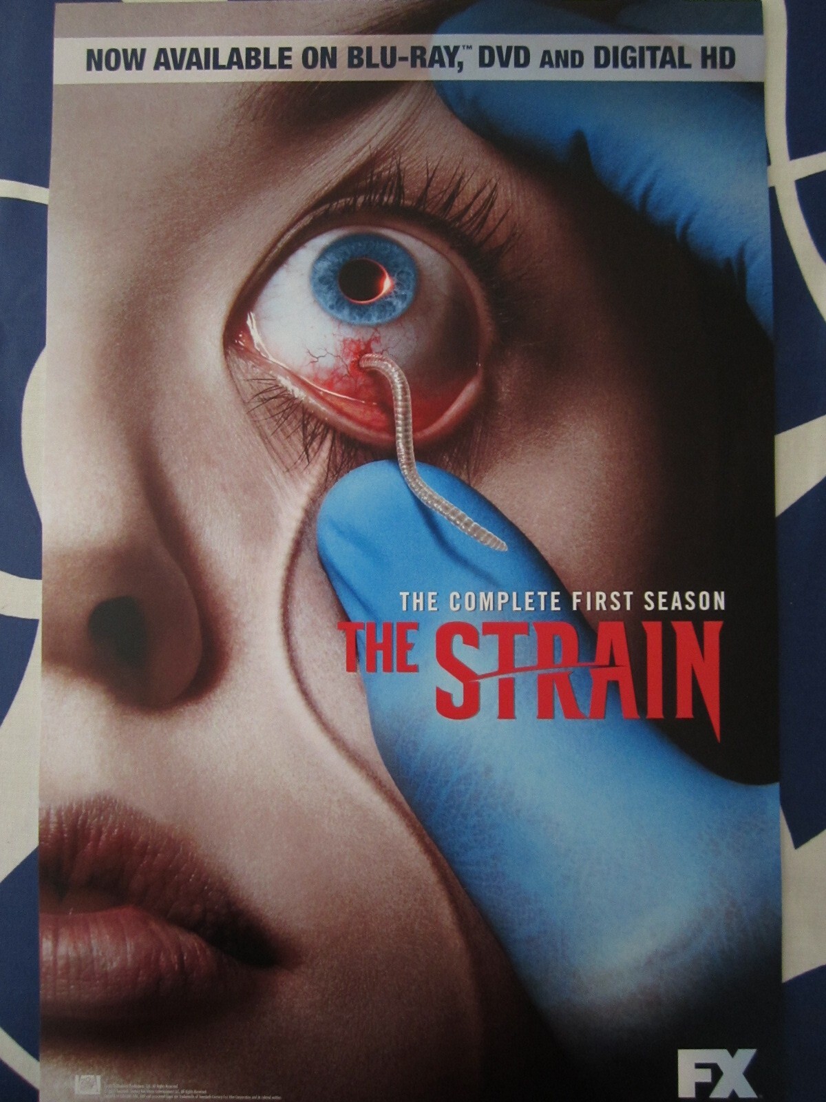 The Strain 2015 San Diego Comic-Con SDCC mini 11x17 inch FX promo poster NEW