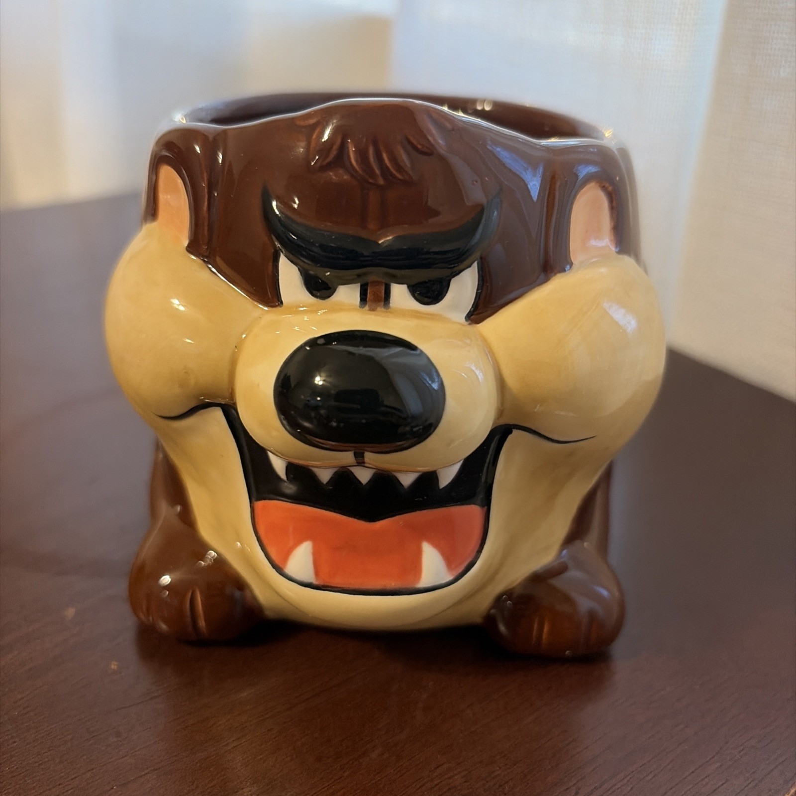 RARE Vintage 1989 Applause Tazmanian Devil Clark Griswold Christmas Mug