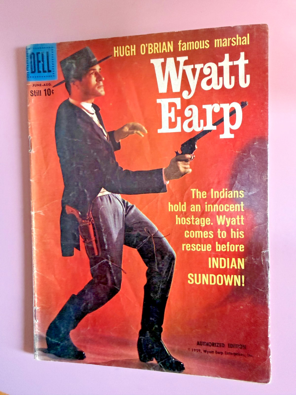 Wyatt Earp Comic 1959 June-Aug. #7 Golden Age US Western Wyatt Earp Comic 1959 June-Aug. #7 Golden Age US Western