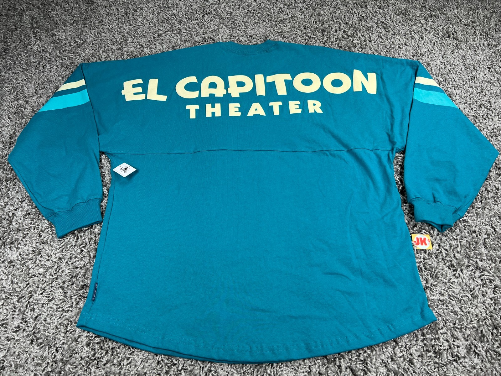 NEW Disney Spirit Jersey Adult XL Green D23 EL Capitoon Theater Imagineering