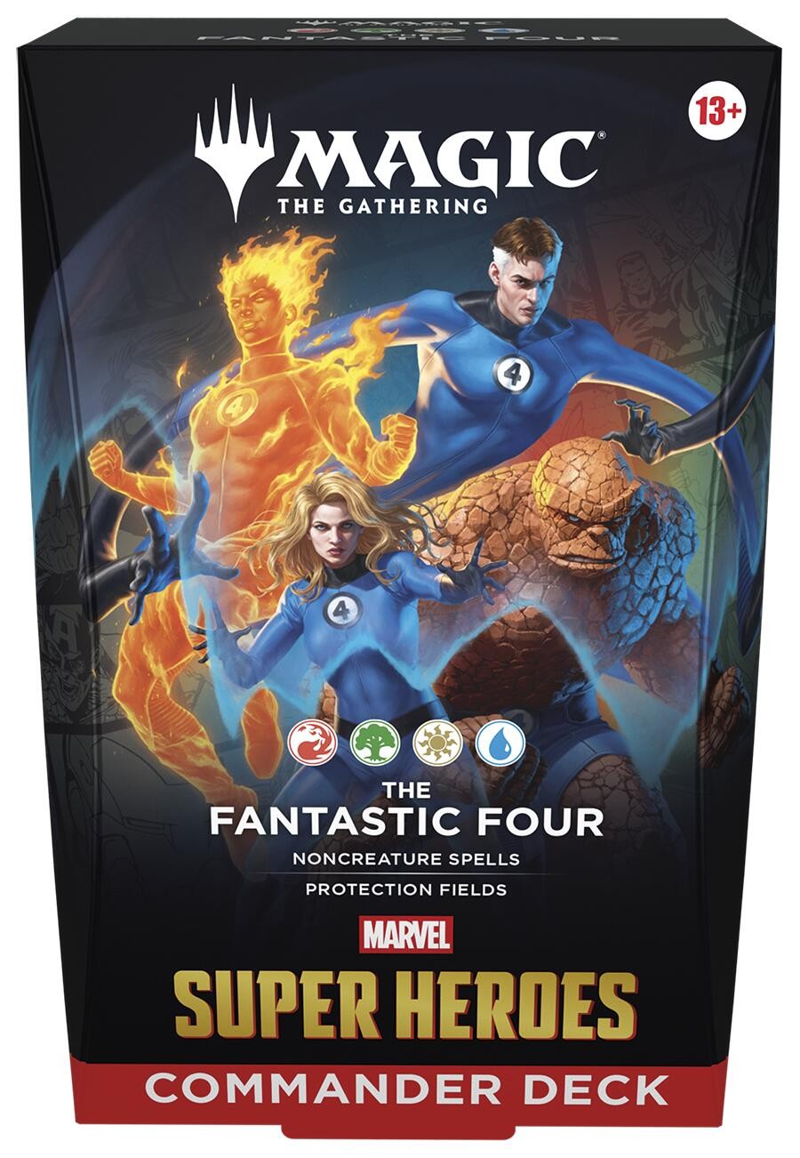 Magic - MSC - Marvel Super Heroes Commander Deck - The Fantastic Four