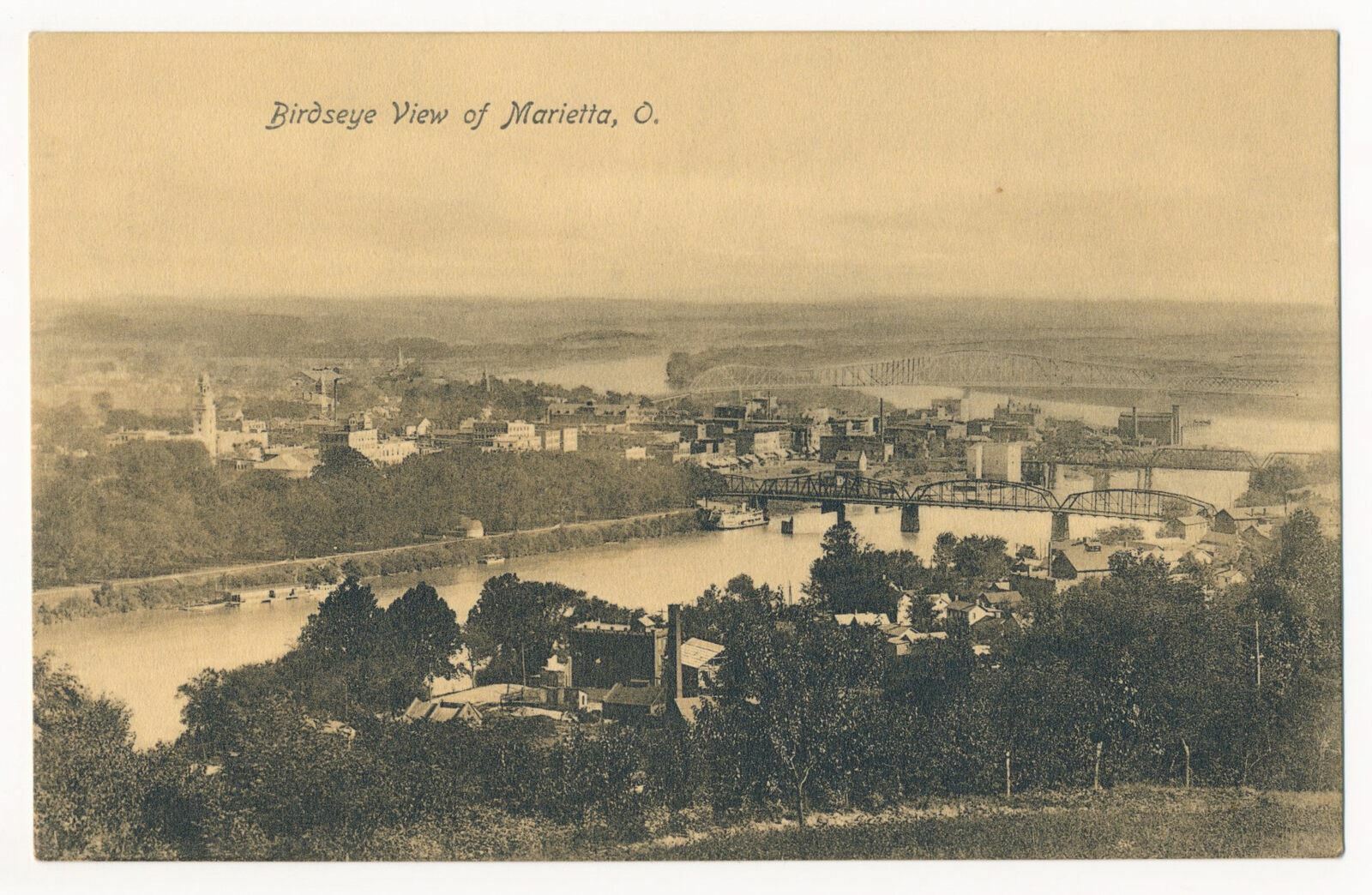 Bird\'s Eye View of Marietta, Ohio ca.1910