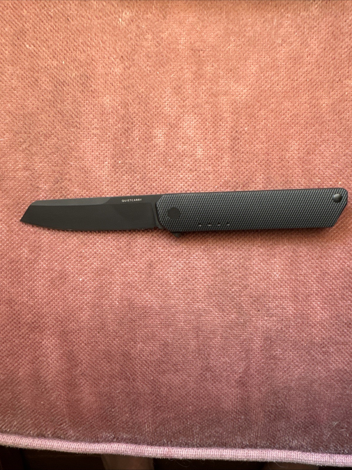 Quiet Carry The IQ Knife - Black