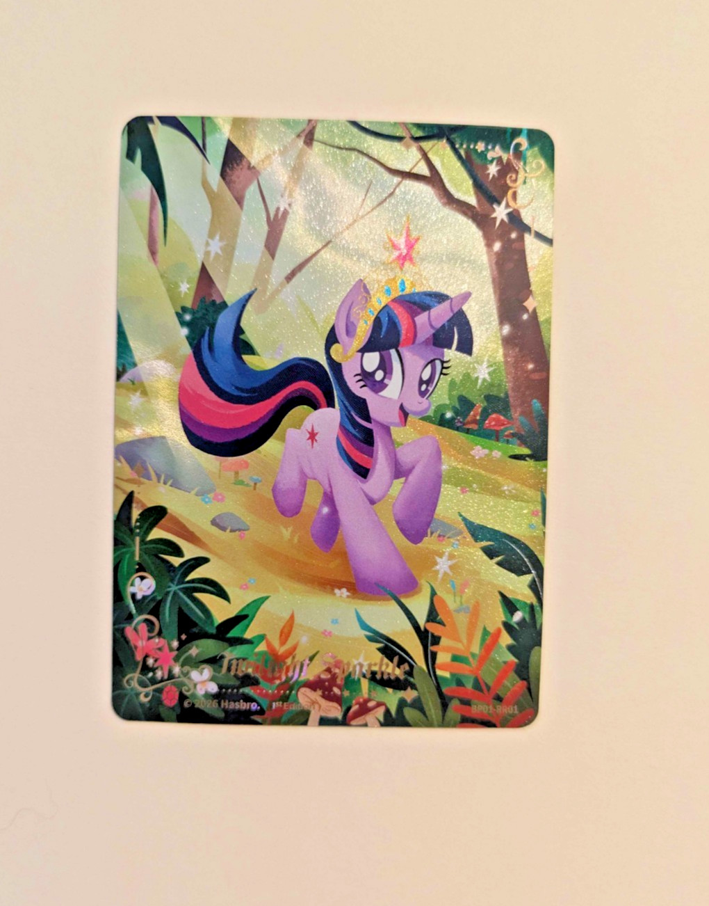 Twilight Sparkle RUBY RARE (BP01-RR01) My Little Pony Kayou ENGLISH 1st Edition