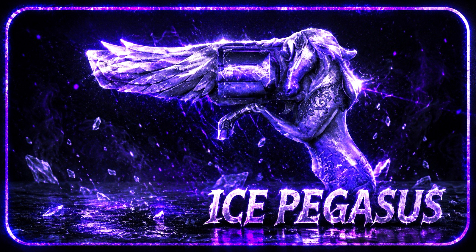 Ice Pegasus purple Mvsd revolver Ice Pegasus purple Mvsd revolver