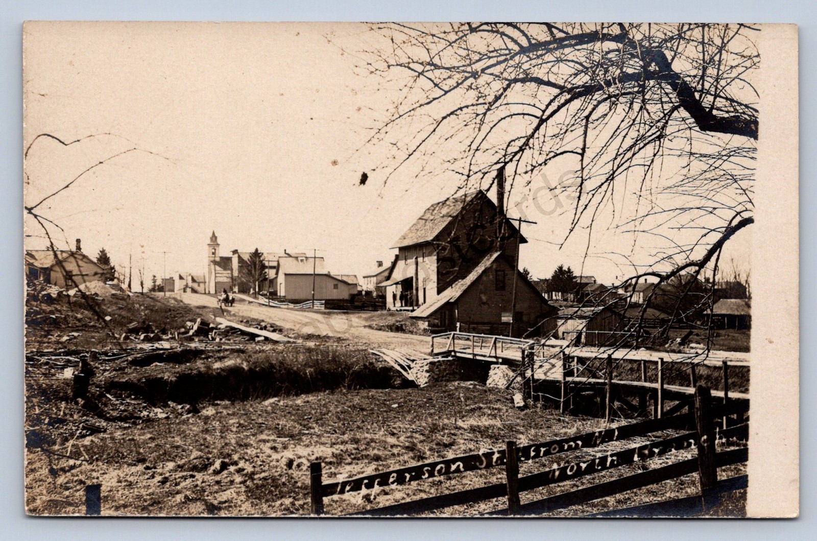 J87/ North Bloomfield Ohio RPPC Postcard c1910 Trumbull Store Home 1939 J87/ North Bloomfield Ohio RPPC Postcard c1910 Trumbull Store Home 1939