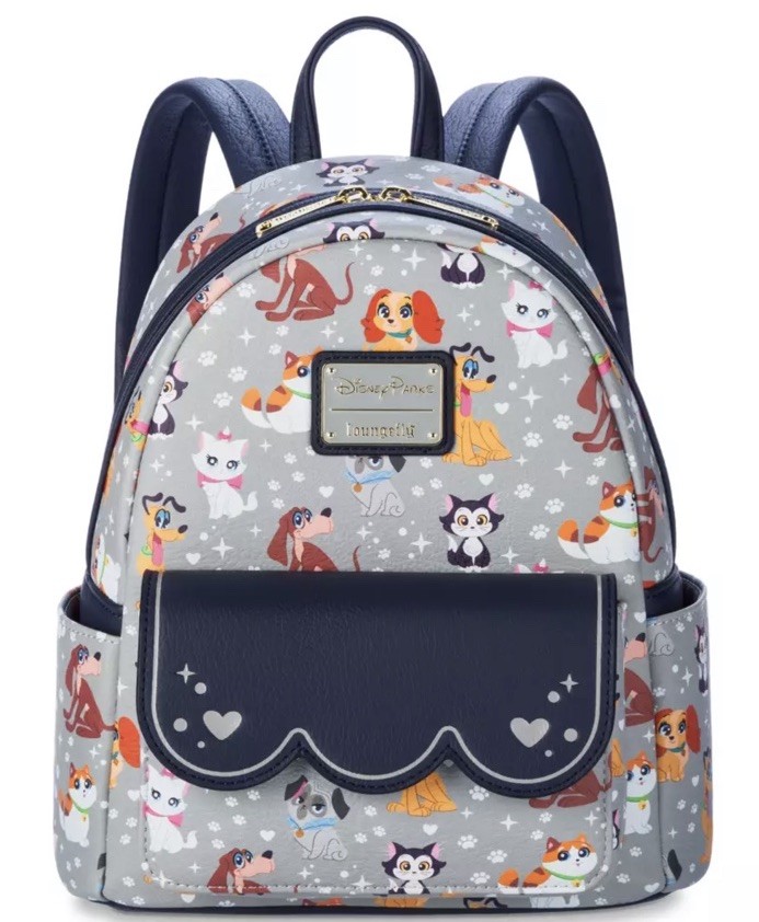 Disney Parks 2025 Pets Cats Dogs Pluto Marie Backpack Bag Loungefly New
