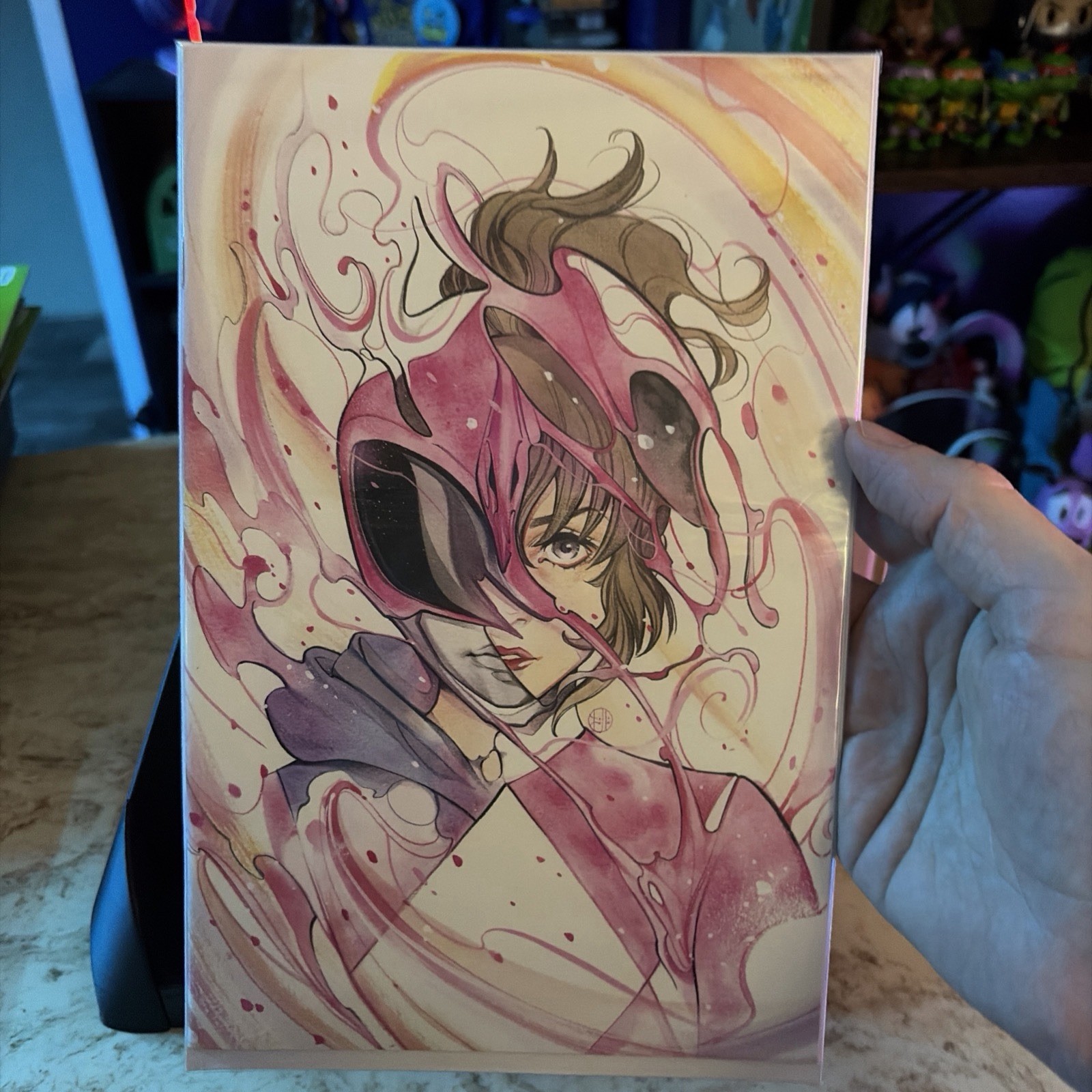 Mighty Morphin’ Power Rangers #4 Momoko Virgin Variant 1st Print Pink Ranger