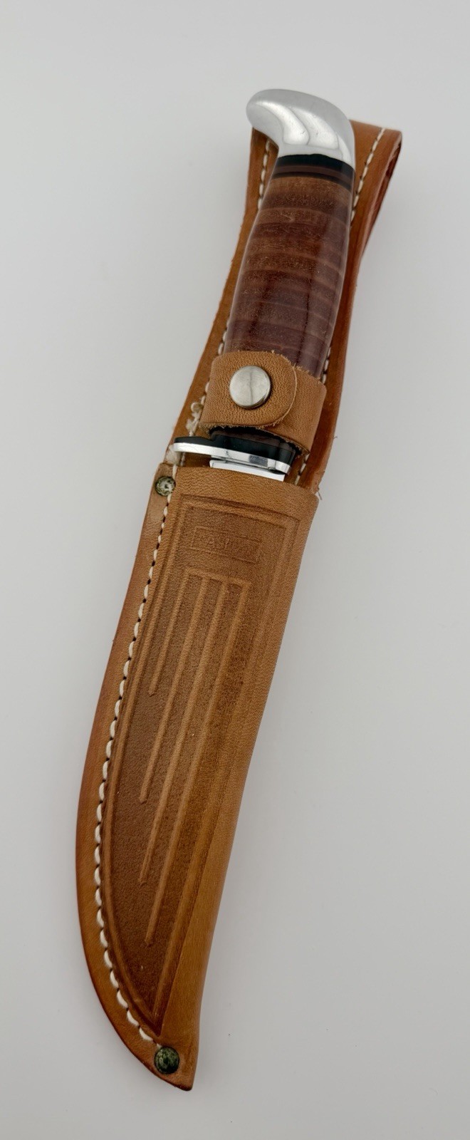 RARE 1965-1979 CASE XX USA 316-5 VINTAGE KNIFE AND SHEATH