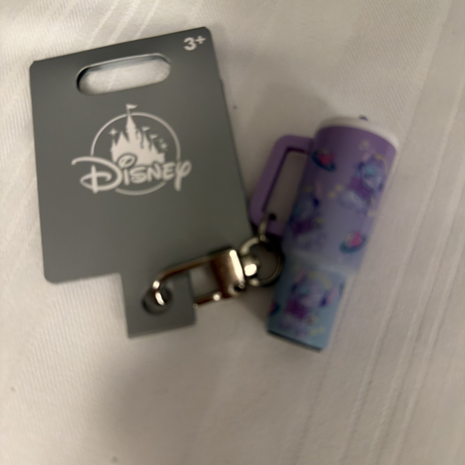 2026 Disney Parks 626 Alien Stitch Tiny Tumbler Bag Charm Keychain New