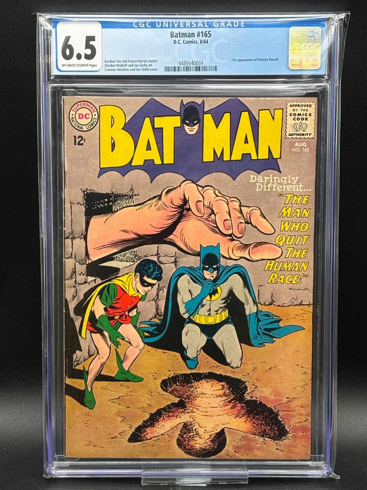 Batman #165 CGC 6.5 1964 1st App. Patricia Powell