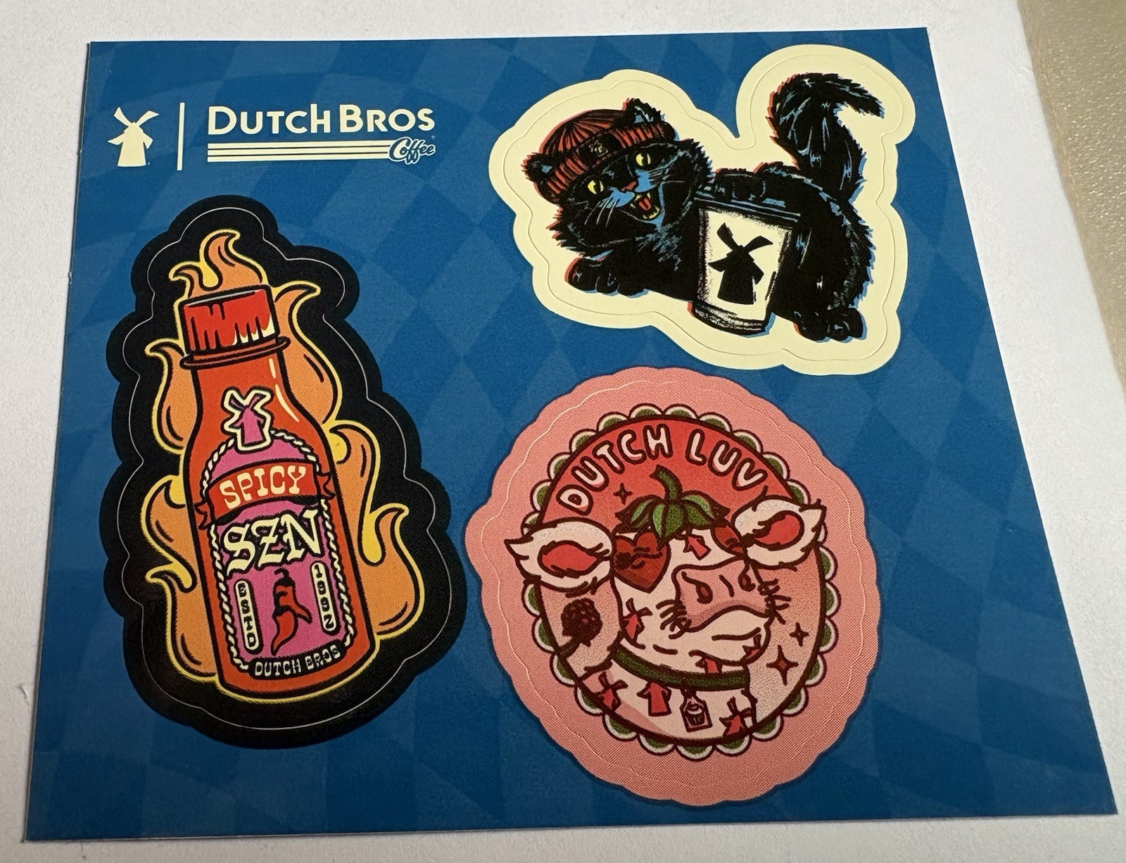 Dutch Bros Coffee Stickers Sheet September 2026