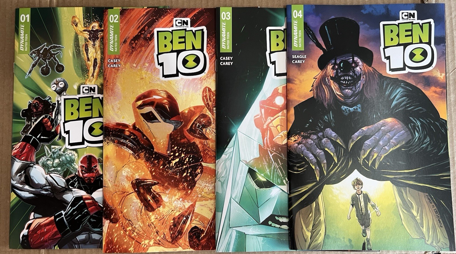 BEN 10 (2026) Issues #1-4 Comic Lot Dynamite 1st Print VF-NM Cover A 1 2 3 4