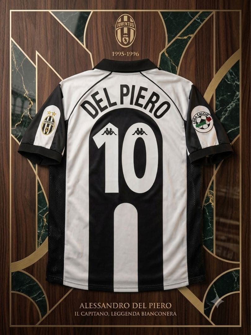 Old Legend Jersey Juventus 97/98 Del Piero Size M 71cm From Japan