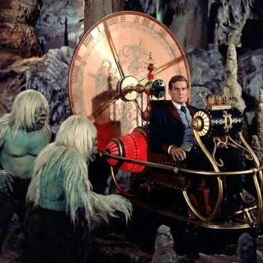 Rare COLOR Still 1960s The Time Machine  Sitting In  Chair #C3