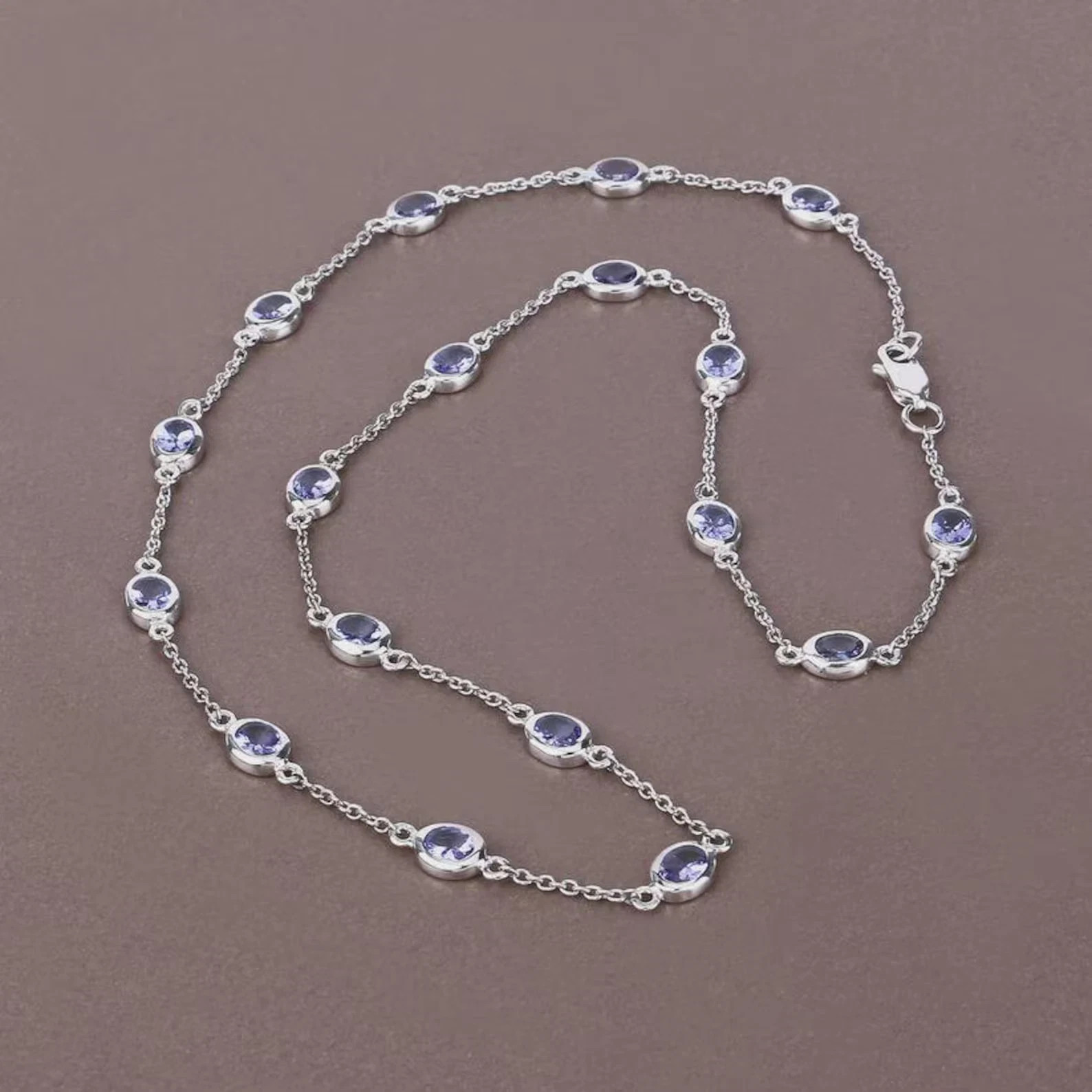 Bezel Set Tanzanite Dainty By The Yard Station 18\